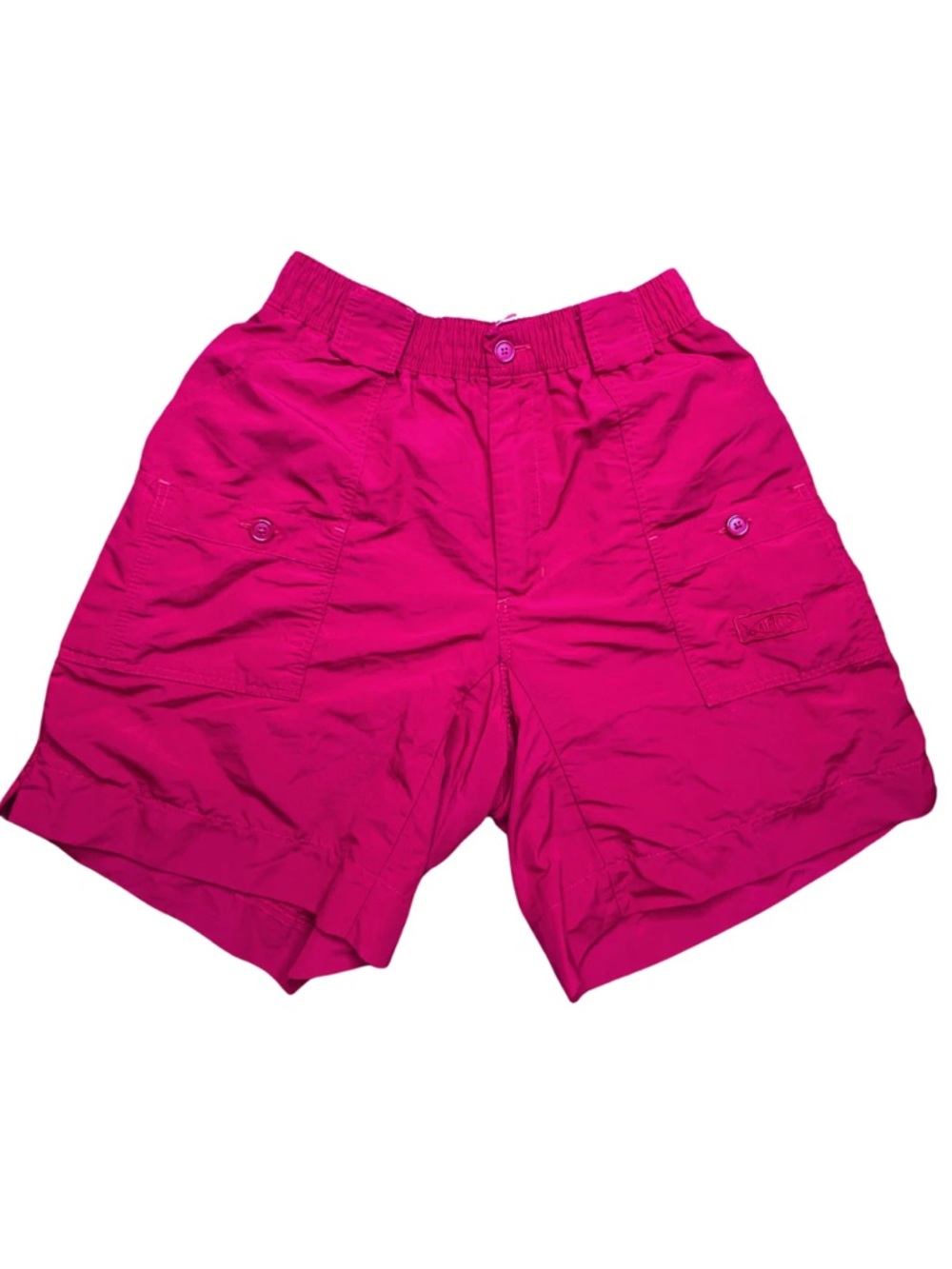 AFTCO Red Fishing Cargo Shorts Men’s Size 30 Nylon Outdoor Angler
